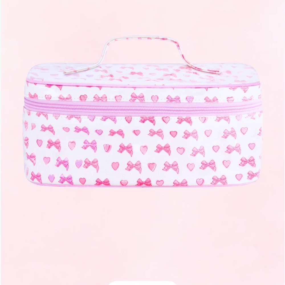 Roller Rabbit Love Shack Fancy Disco Bow Carry All case SOLD OUT NWT